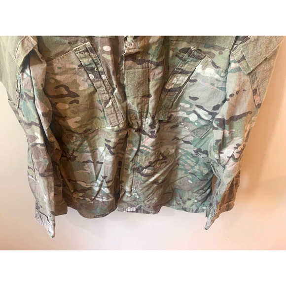 US Army Combat Uniform Coat Shirt Multicam OCP Type 1 Medium Regular 9784 - Picture 3 of 8